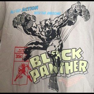 Marvel Black Panther Wakanda Forever Short Sleeve T-Shirt Men's Size Large NWT